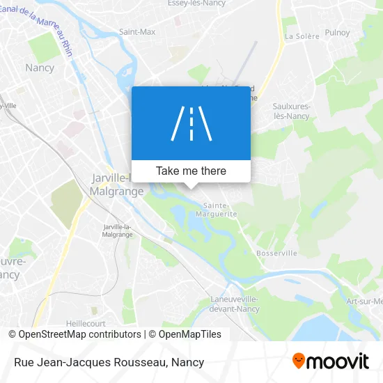 Rue Jean-Jacques Rousseau map