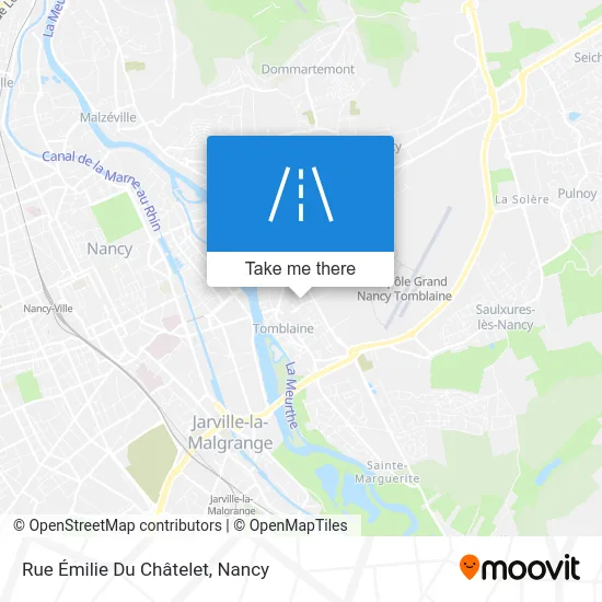 Rue Émilie Du Châtelet map