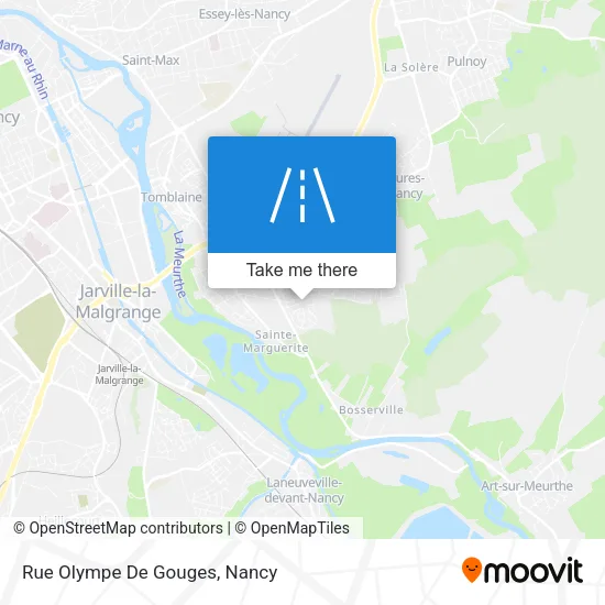 Rue Olympe De Gouges map