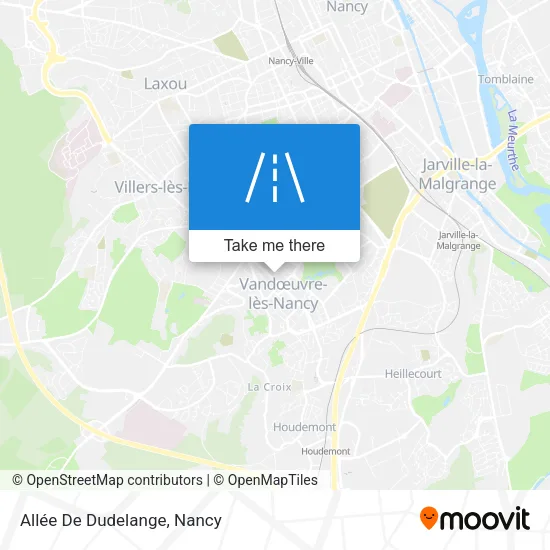 Allée De Dudelange map