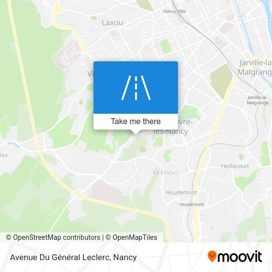 Avenue Du Général Leclerc map