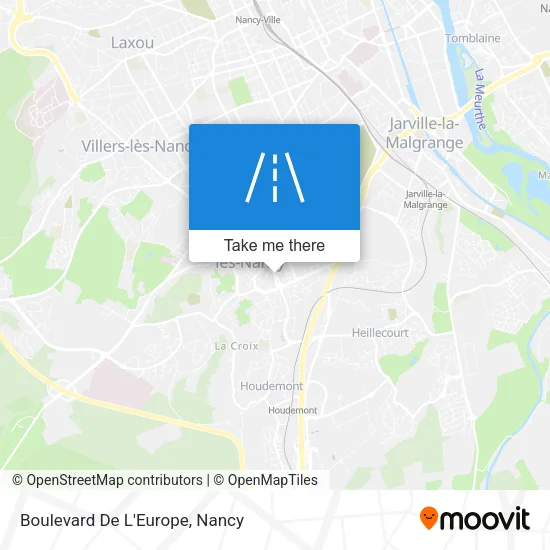 Boulevard De L'Europe map