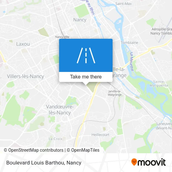 Boulevard Louis Barthou map