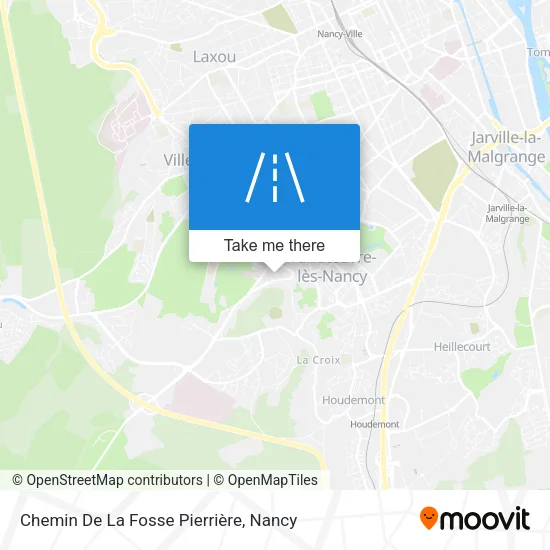 Chemin De La Fosse Pierrière map