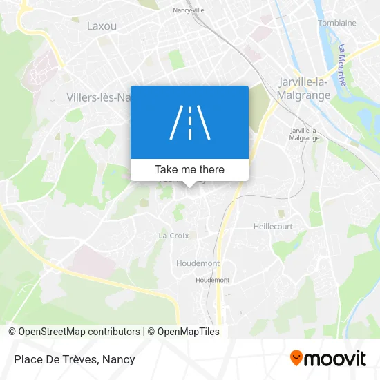 Place De Trèves map