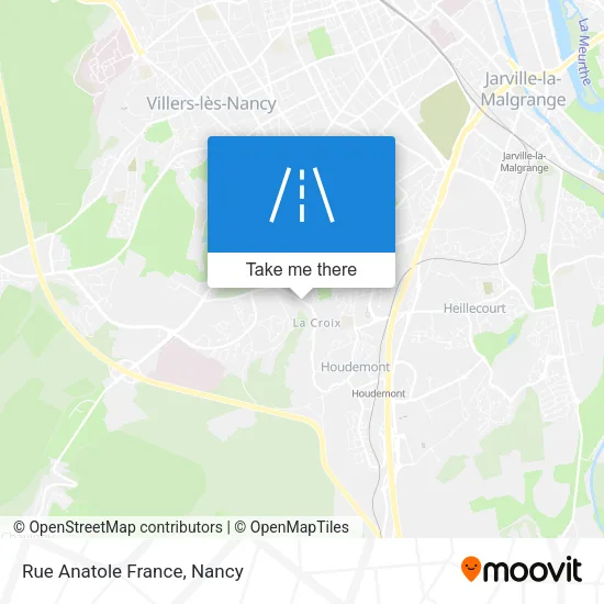 Rue Anatole France map