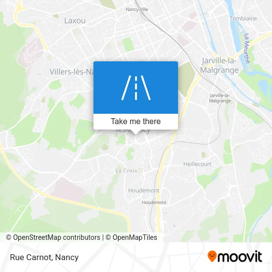 Rue Carnot map