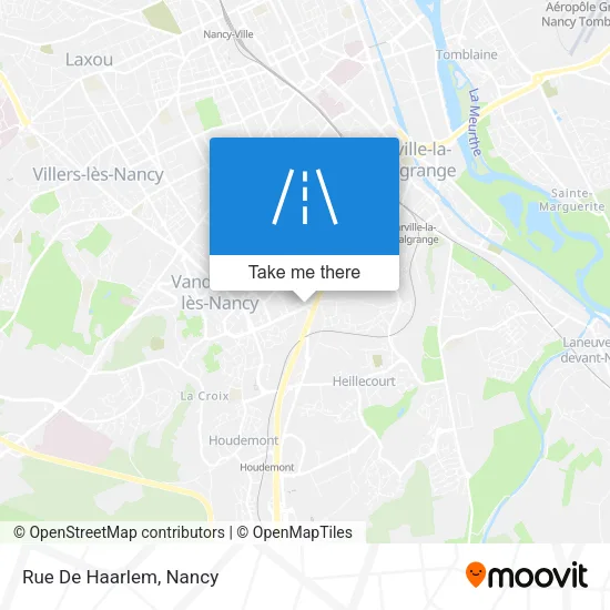 Rue De Haarlem map