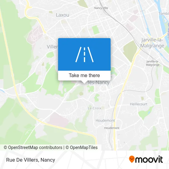 Rue De Villers map