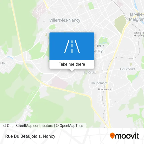 Rue Du Beaujolais map