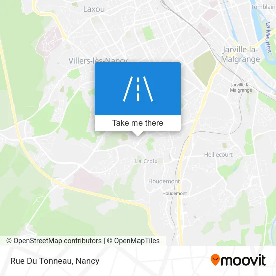 Rue Du Tonneau map