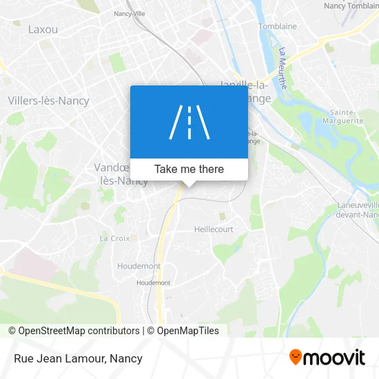Rue Jean Lamour map