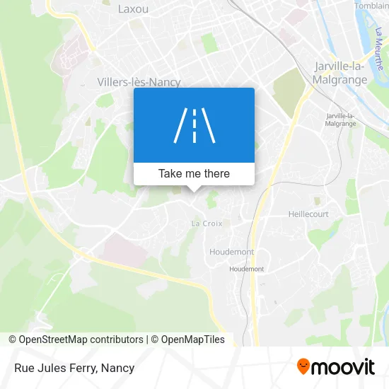 Rue Jules Ferry map