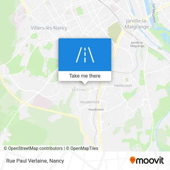 Rue Paul Verlaine map
