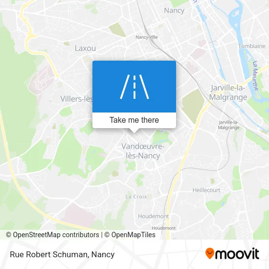 Rue Robert Schuman map