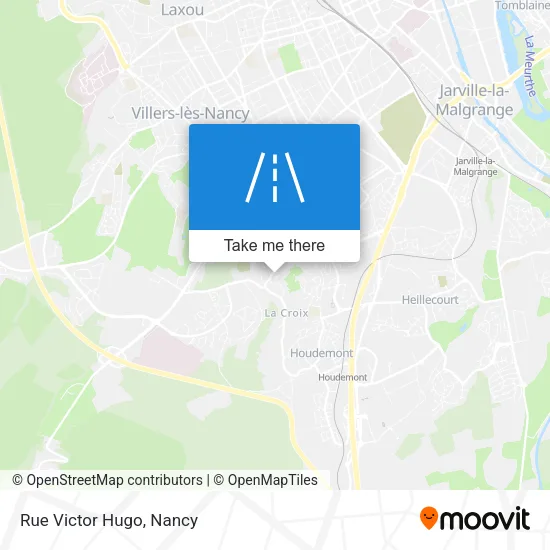 Rue Victor Hugo map
