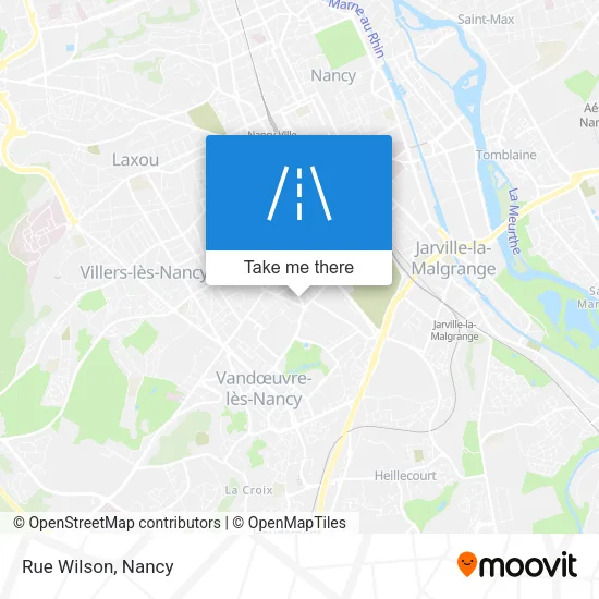 Rue Wilson map