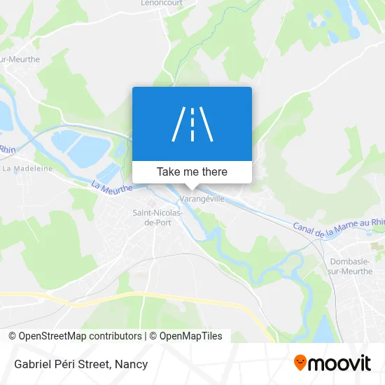 Rue Gabriel Péri map