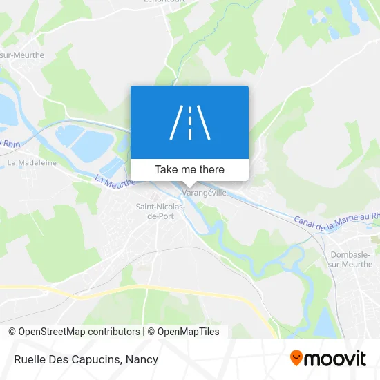 Mapa Ruelle Des Capucins