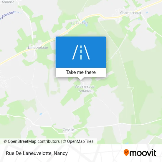 Rue De Laneuvelotte map