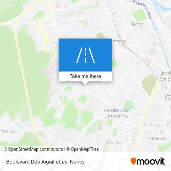 Boulevard Des Aiguillettes map
