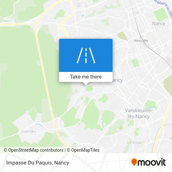 Impasse Du Paquis map