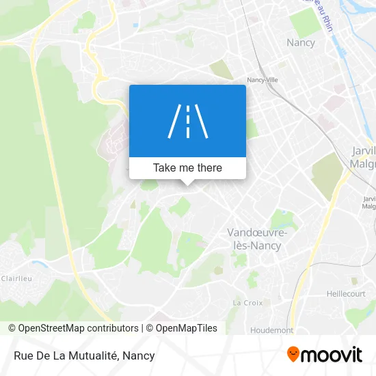 Rue De La Mutualité map