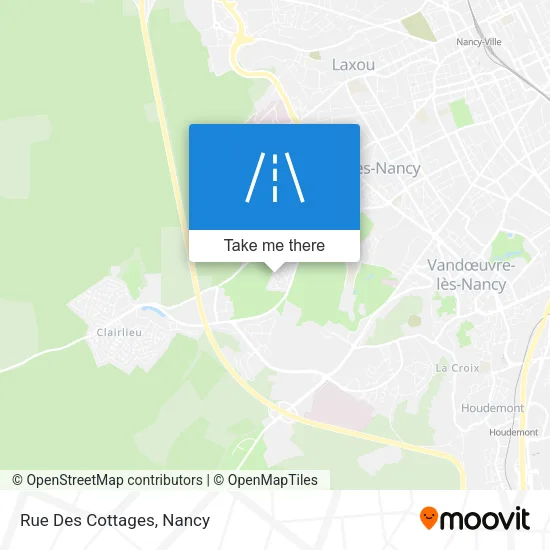 Rue Des Cottages map