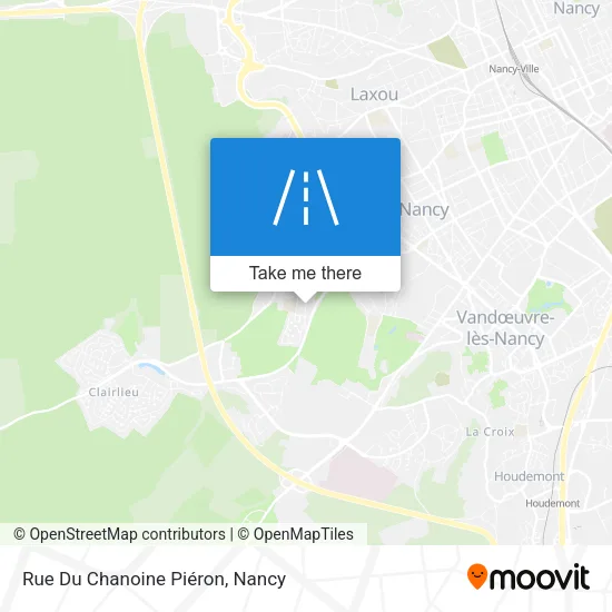 Rue Du Chanoine Piéron map