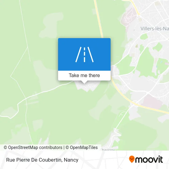 Rue Pierre De Coubertin map