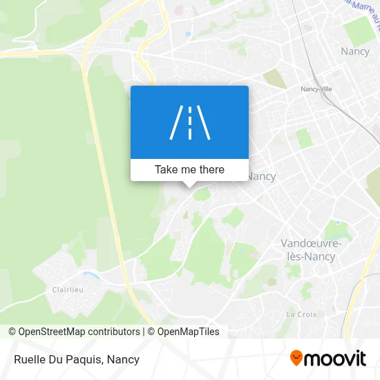 Ruelle Du Paquis map