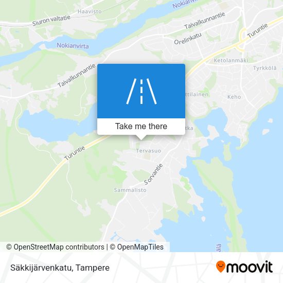 Säkkijärvenkatu map