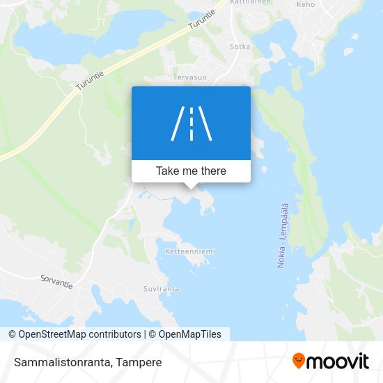 Sammalistonranta map