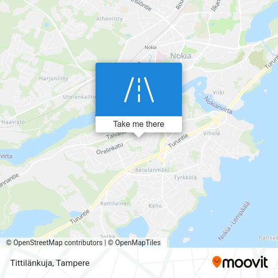 Tittilänkuja map