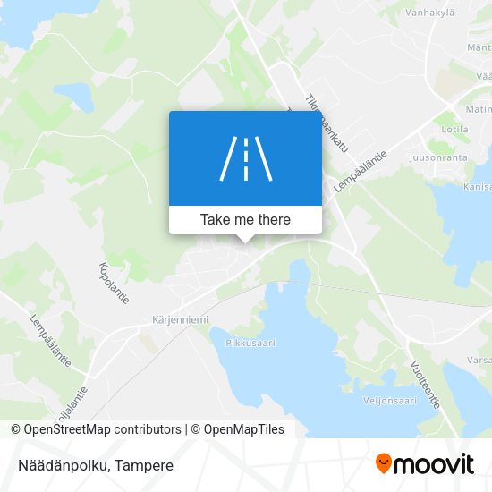 Näädänpolku map
