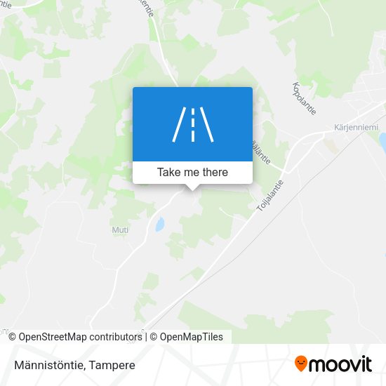 Männistöntie map