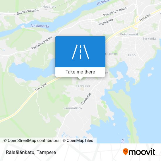 Räisälänkatu map