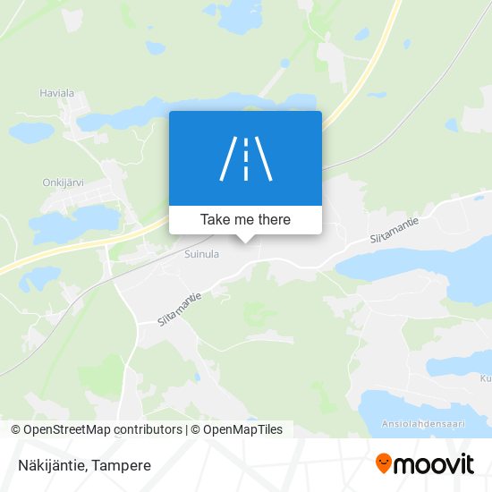 Näkijäntie map