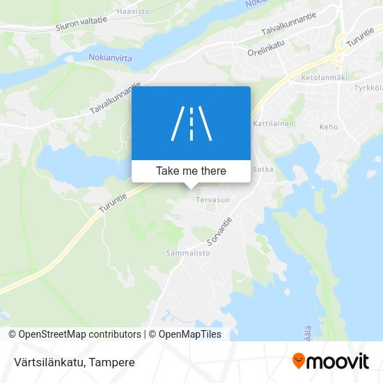 Värtsilänkatu map