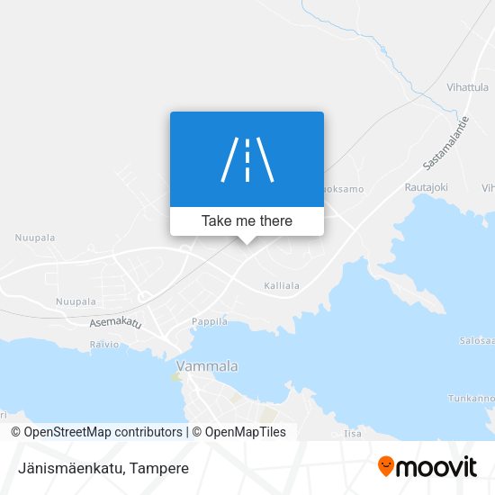 Jänismäenkatu map