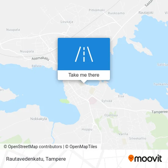 Rautavedenkatu map