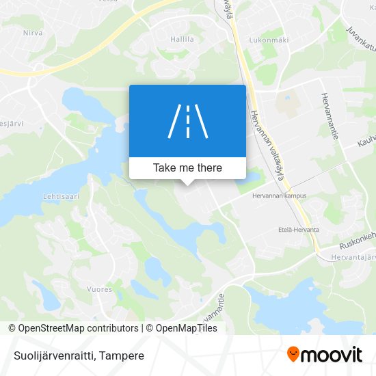 Suolijärvenraitti map