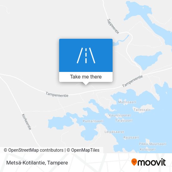 Metsä-Kotilantie map