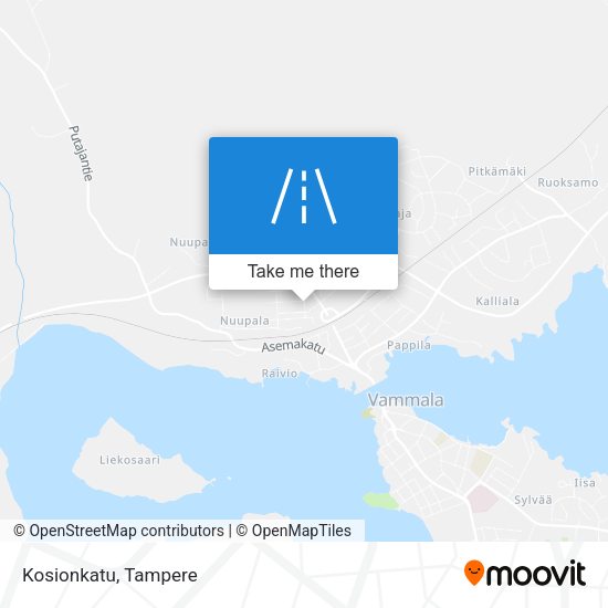 Kosionkatu map