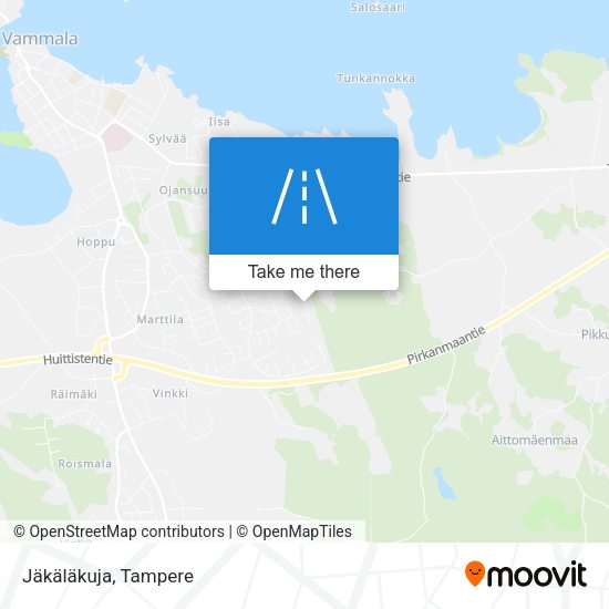 Jäkäläkuja map