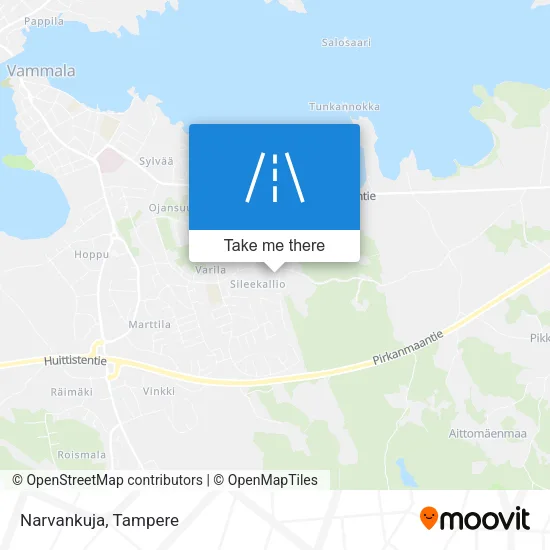 Narvankuja map
