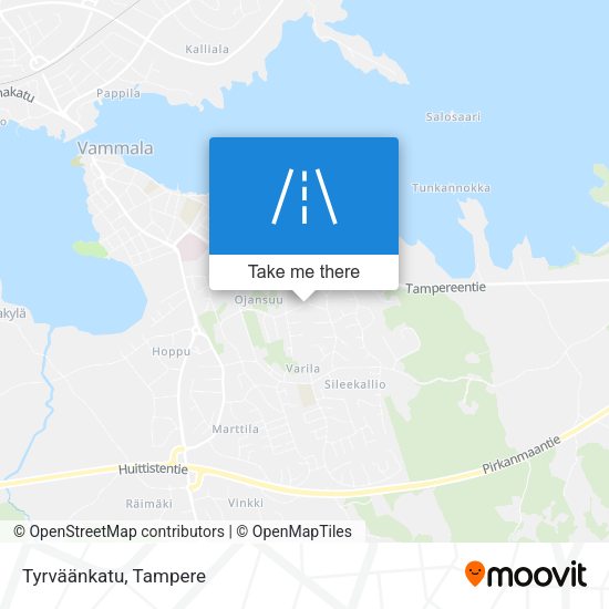 Tyrväänkatu map