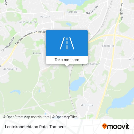 Lentokonetehtaan Rata map