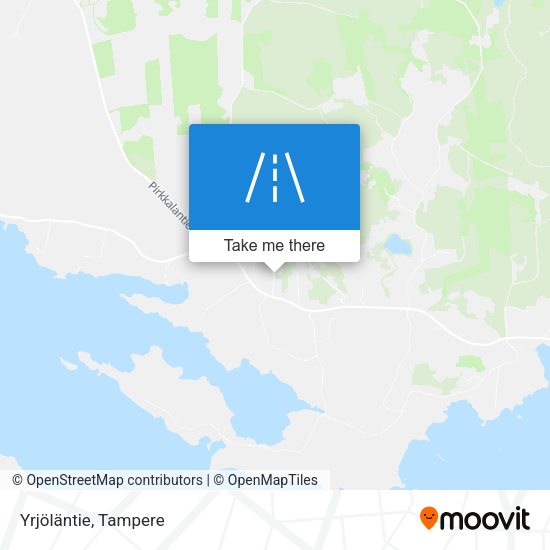 Yrjöläntie map