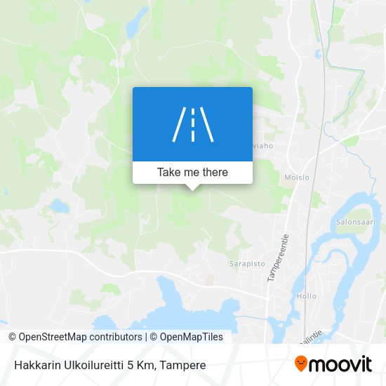 Hakkarin Ulkoilureitti 5 Km map